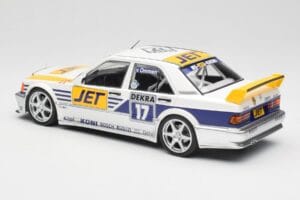 Mercedes 190E 2.5-16 EVO I W201 #17 Team MS-Jet J. van Ommen DTM 1990 Minichamps 1:18 155903617 Pressofusione — immagine 4 di 6