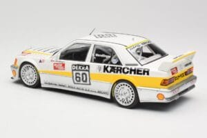 Mercedes 190E 2.5-16 EVO I W201 #60 Team AMG Mercedes K. Wendlinger DTM 1990 Minichamps 1:18 155903660 Pressofusione — immagine 4 di 6