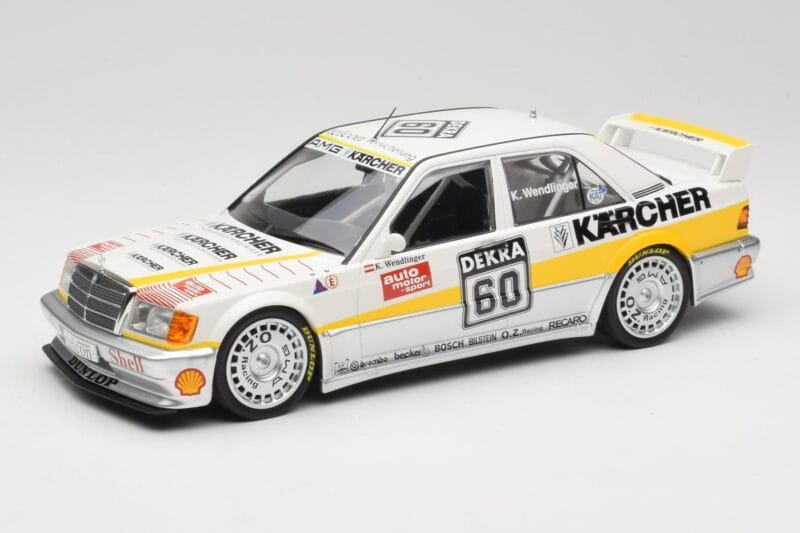 Mercedes 190E 2.5-16 EVO I W201 #60 Team AMG Mercedes K. Wendlinger DTM 1990 Minichamps 1:18 155903660 Pressofusione