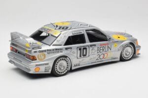 Mercedes 190E 2.5-16 EVO II W201 #10 Zung Fu B. Schneider Guia Race Macau 1992 Minichamps 1:18 155923610 Pressofusione — immagine 3 di 6