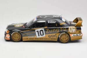 Mercedes 190E 2.5-16 EVO II W201 #10 Zung Fu N. Amorim Guia Race Macau 1991 Minichamps 1:18 155913610 Pressofusione — immagine 5 di 6