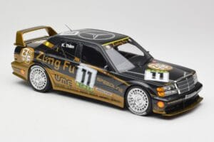 Mercedes 190E 2.5-16 EVO II W201 #11 K. Thiim Guia Race Macau 1991 Minichamps 1:18 155913611 Pressofusione — immagine 2 di 6