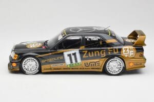 Mercedes 190E 2.5-16 EVO II W201 #11 K. Thiim Guia Race Macau 1991 Minichamps 1:18 155913611 Pressofusione — immagine 5 di 6