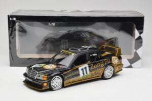 Mercedes 190E 2.5-16 EVO II W201 #11 K. Thiim Guia Race Macau 1991 Minichamps 1:18 155913611 Pressofusione — immagine 6 di 6