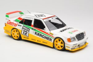 Mercedes 190E 2.5-16 EVO II W201 #12 Team Mass Schons J. van Ommen DTM 1992 Minichamps 1:18 155923612 Pressofusione — immagine 2 di 6