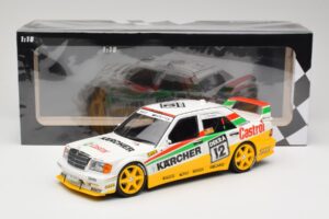 Mercedes 190E 2.5-16 EVO II W201 #12 Team Mass Schons J. van Ommen DTM 1992 Minichamps 1:18 155923612 Pressofusione — immagine 6 di 6