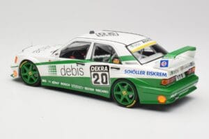 Mercedes 190E 2.5-16 EVO II W201 #20 Team Zakspeed M. Schumacher DTM 1991 Minichamps 1:18 155913620 Pressofusione — immagine 4 di 6