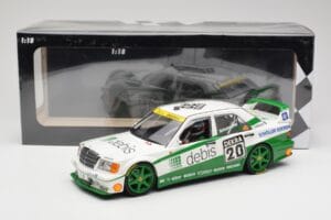 Mercedes 190E 2.5-16 EVO II W201 #20 Team Zakspeed M. Schumacher DTM 1991 Minichamps 1:18 155913620 Pressofusione — immagine 6 di 6