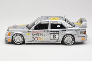 Mercedes 190E 2.5-16 EVO II W201 #6 Team AMG Mercedes K. Rosberg DTM 1992 Minichamps 1:18 155923606 Pressofusione — immagine 5 di 6