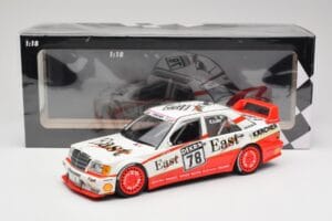 Mercedes 190E 2.5-16 EVO II W201 #78 Team AMG E. Lohr DTM 1991 Minichamps 1:18 155913678 Pressofusione — immagine 6 di 6