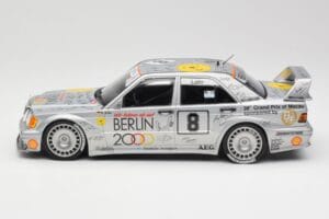 Mercedes 190E 2.5-16 EVO II W201 #8 Zung Fu E. Lohr Guia Race Macau 1992 Minichamps 1:18 155923608 Pressofusione — immagine 5 di 6
