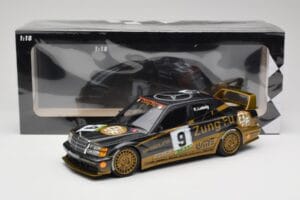 Mercedes 190E 2.5-16 EVO II W201 #9 Zung Fu K. Ludwig Guia Race Macau 1991 Minichamps 1:18 155913609 Pressofusione — immagine 6 di 6