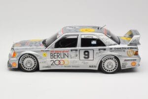 Mercedes 190E 2.5-16 EVO II W201 #9 Zung Fu K. Ludwig Guia Race Macau 1992 Minichamps 1:18 155923609 Pressofusione — immagine 5 di 6