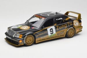 Mercedes 190E 2.5-16 EVO II W201 #9 Zung Fu K. Ludwig Guia Race Macau 1991 Minichamps 1:18 155913609 Pressofusione