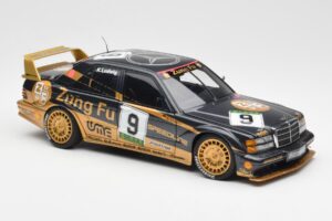 Mercedes 190E 2.5-16 Evo II #9 K. Ludwig Macau GP 3rd Place 1991 AUTOart 1:18 89135 Pressofusione — immagine 6 di 8