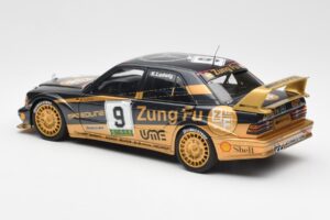 Mercedes 190E 2.5-16 Evo II #9 K. Ludwig Macau GP 3rd Place 1991 AUTOart 1:18 89135 Pressofusione — immagine 7 di 8