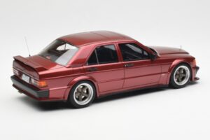 Mercedes 190E 2.5-16 W201 RAUH-Welt Republik Rosso Otto 1:18 OT1083 Resina — immagine 2 di 6
