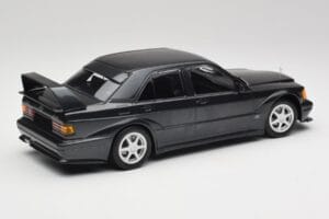 Mercedes 190E W201 2.5-16 EVO 2 Nero Metallic Minichamps 1:18 155036100 Pressofusione — immagine 2 di 6