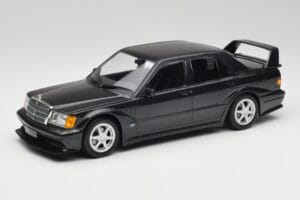 Mercedes 190E W201 2.5-16 EVO 2 Nero Metallic Minichamps 1:18 155036100 Pressofusione