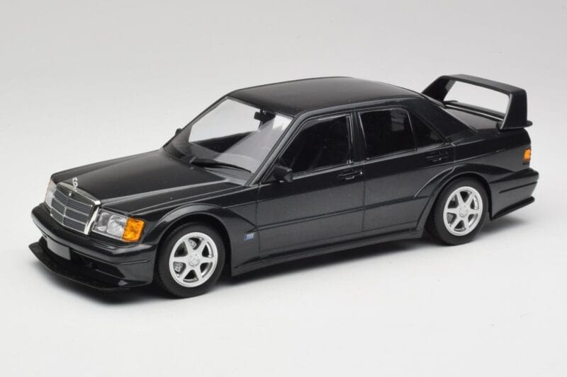 Mercedes 190E W201 2.5-16 EVO 2 Nero Metallic Minichamps 1:18 155036100 Pressofusione