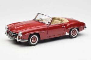 Mercedes 190SL W198 Rosso AUTOart 1:18 76116 Pressofusione