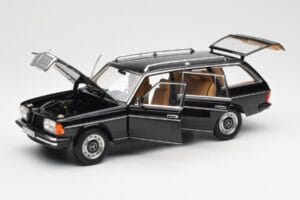 Mercedes 200 T S123 Nero Norev 1:18 183735 Pressofusione — immagine 2 di 8