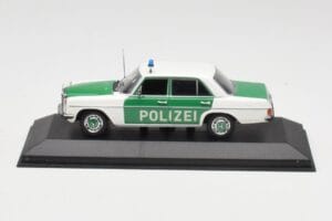 Mercedes 200 W115 Polizia Minichamps 1:43 400034090 Pressofusione