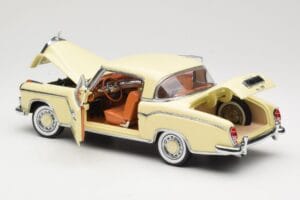 Mercedes 220 SE W128 Coupe Beige Sun Star 1:18 3562 Pressofusione — immagine 5 di 8