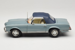 Mercedes 230 SL W113 Horizon Blue Norev 1:18 183992 Pressofusione — immagine 5 di 9