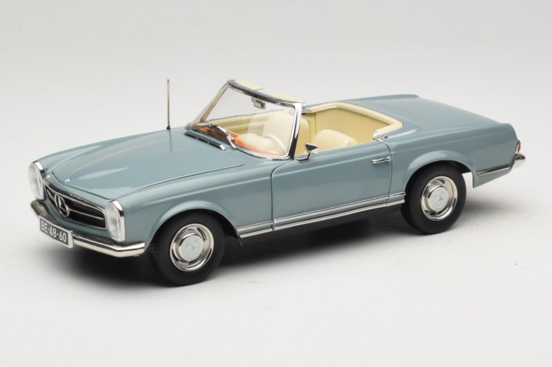 Mercedes 230 SL W113 Horizon Blue Norev 1:18 183992 Pressofusione