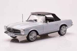 Mercedes 230 SL W113 Pagoda Grigio Norev 1:18 183990 Pressofusione — immagine 3 di 8