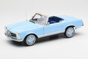 Mercedes 230 SL W113 Pagoda Horizon Blu Edizione Dealer Norev 1:18 B66040633 Pressofusione
