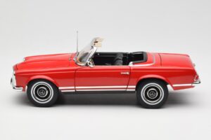 Mercedes 230 SL W113 Pagoda Rosso Norev 1:18 B660640596 Pressofusione — immagine 4 di 8