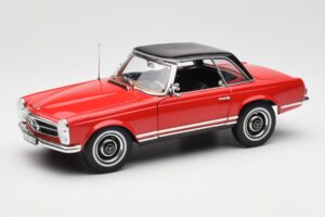 Mercedes 230 SL W113 Pagoda Rosso Norev 1:18 B660640596 Pressofusione