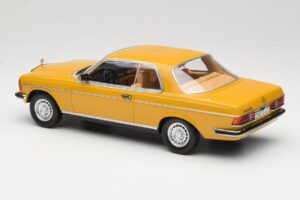 Mercedes 280 CE C123 Sahara Yellow Norev 1:18 183985 Pressofusione — immagine 5 di 6