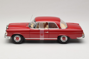 Mercedes 280 SE Coupe Rosso Norev 1:18 183527 Pressofusione — immagine 3 di 6
