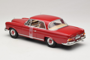 Mercedes 280 SE Coupe Rosso Norev 1:18 183527 Pressofusione — immagine 5 di 6