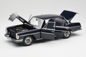 Mercedes 280 SE W108 Midnight Blu Norev 1:18 B66040597 Pressofusione — immagine 2 di 8