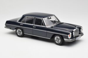 Mercedes 280 SE W108 Midnight Blu Norev 1:18 B66040597 Pressofusione — immagine 6 di 8