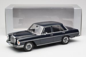 Mercedes 280 SE W108 Midnight Blu Norev 1:18 B66040597 Pressofusione — immagine 8 di 8