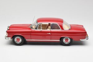 Mercedes 280 SE W108 Rosso Norev 1:18 193527 Pressofusione — immagine 4 di 8