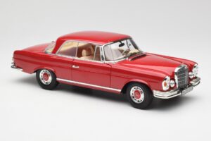 Mercedes 280 SE W108 Rosso Norev 1:18 193527 Pressofusione — immagine 6 di 8