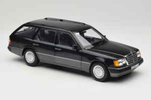 Mercedes 300 D W124 Station Wagon Nero Norev 1:18 183960 Pressofusione — immagine 6 di 8