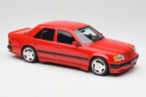 Mercedes 300E W124 6.0 AMG Signal Rosso Otto 1:18 OT1104 Resina — immagine 4 di 6