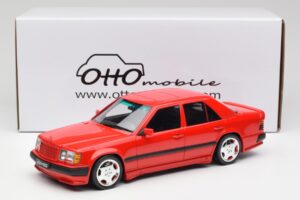 Mercedes 300E W124 6.0 AMG Signal Rosso Otto 1:18 OT1104 Resina — immagine 6 di 6