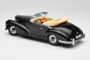 Mercedes 300 S W188 Cabriolet Nero Tchibo 1:18 36782 Pressofusione — immagine 7 di 8