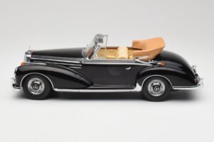 Mercedes 300 SC W188 Cabriolet Nero KK-Scale 1:18 KKDC180941 Pressofusione — immagine 3 di 6