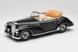 Mercedes 300 SC W188 Cabriolet Nero KK-Scale 1:18 KKDC180941 Pressofusione