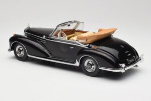 Mercedes 300 SC W188 Cabriolet Nero KK-Scale 1:18 KKDC180941 Pressofusione — immagine 5 di 6