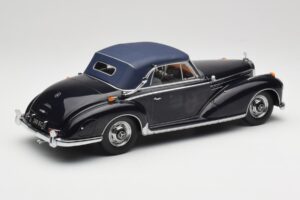 Mercedes 300 SC W188 Cabriolet Softtop Blu Scuro KK-Scale 1:18 KKDC180944 Pressofusione — immagine 2 di 6